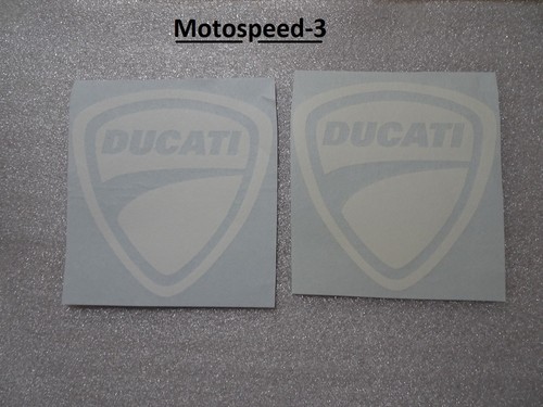 Adesivi ducati bianchi - adesivi,
