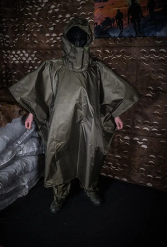 Tenda militare kaki cappotto