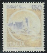 1980-REPUB.-CASTELLI-LIRE 150-VARIETA' EVANESCENTE-MNH-FIRMA-CAT. EURO 4.000,00