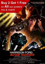 Locandina film Blade Runner A5