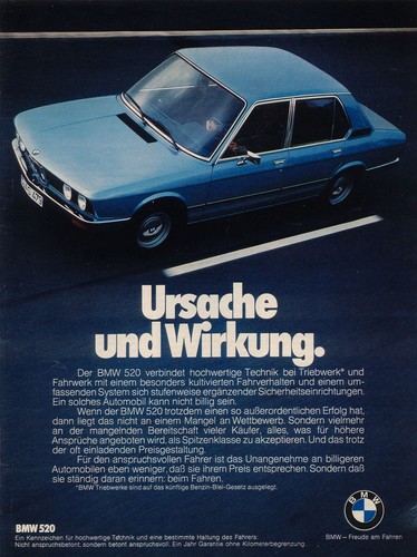 Bmw 520 pubblicità - bmw,