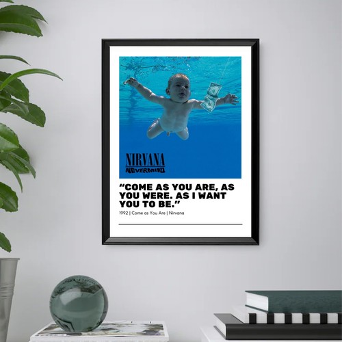 Nirvana quadro stampa poster - quadro,