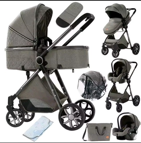 Baby stroller 3in - 1,