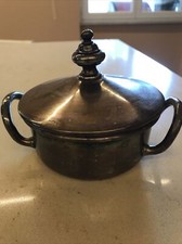 Zuccheriera Silver Plate