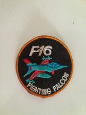Raro patch cucito caccia f 16