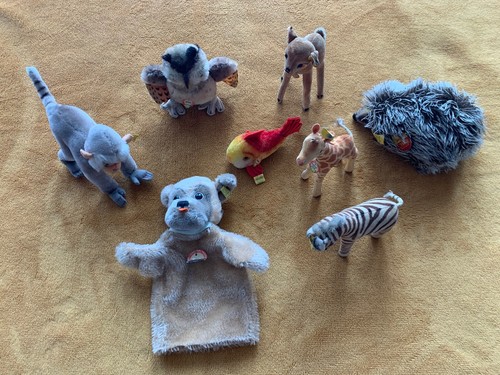 Steiff miei 8 animali - miei,