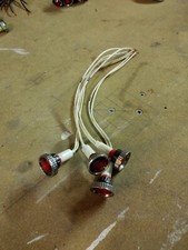 Segnalatore indicatore spia luminosa ROSSA 24V da pannello N°4