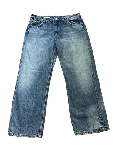 Jeans donna zara blu gamba - zara,