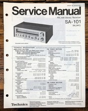 Technics SA-101 Receiver