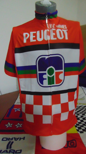 Maglia bici peugeot retro - maglia,