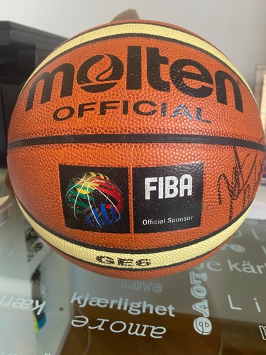 Pallone autografato basket - pallone,