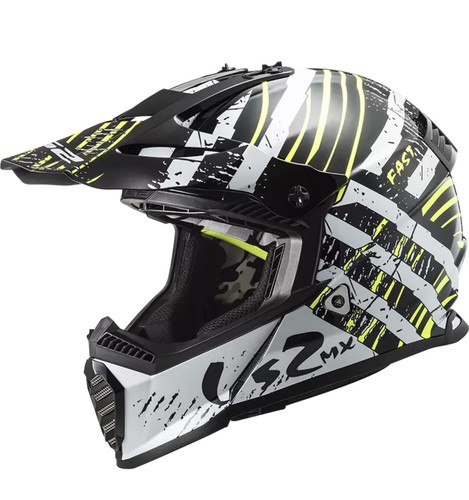 Casco cross ls2 taglia xl - taglia,