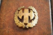 ANTICO DISTINTIVO METALLO