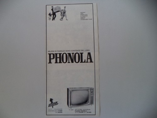 Advertising pubblicità 1964 - advertising,