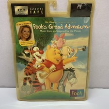 Vintage-Disney's Pooh's Grand Adventure Movie Soundtrack- Audio Cassette 1997