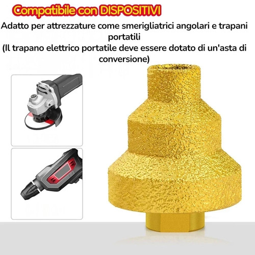 Punta diamantata tazza 14 - punta,