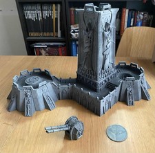 Warhammer 40k terrain/scenery - Dark Angels Fortress of Redemption OOP
