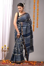 Sari indiani stampati a mano