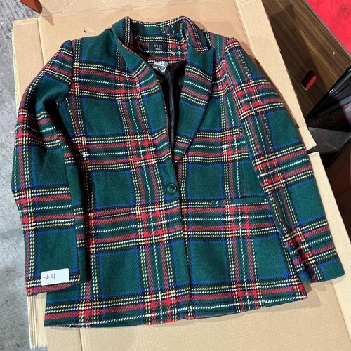 Blazer vici quadri rosso e - vici,
