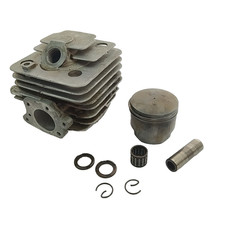 KIT CILINDRI e PISTONE D 44 mm oleo mac 251 252 BLITZ 502 FOLUX 5 ricambi usati