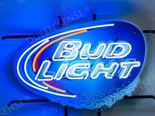 Insegna neon birra bud light - insegna,