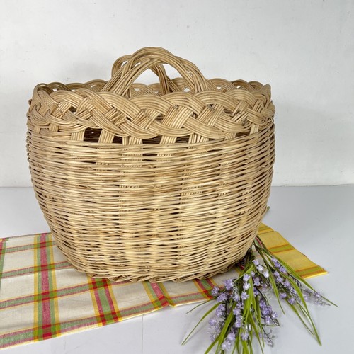 Cesta vimini intrecciato - in,