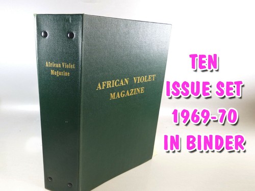African violet magazine binder - violet,