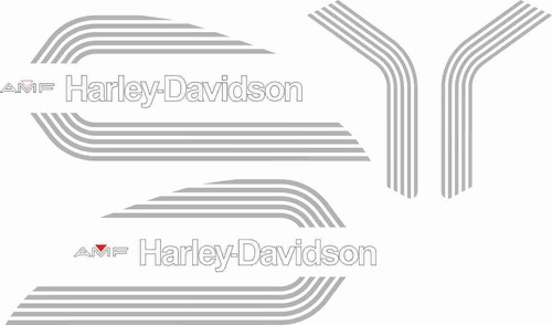 Adesivi compatibili amf harley - compatibili,