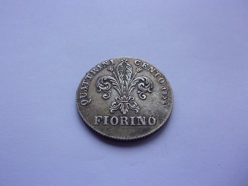 Italia toscana fiorino - 1, 1856