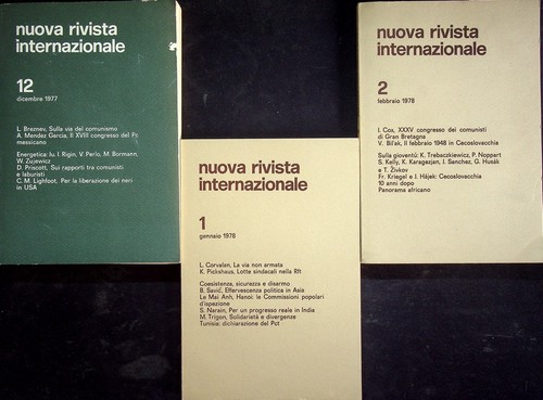 Vie del socialismo - socialismo., nuova