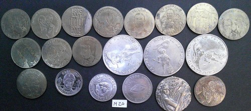 Lotto 20pz medaglie sportive - 20pz,