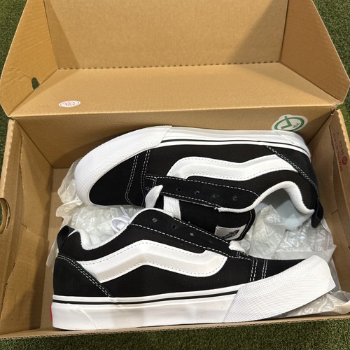 Vans knu skool nero - skool, bianco