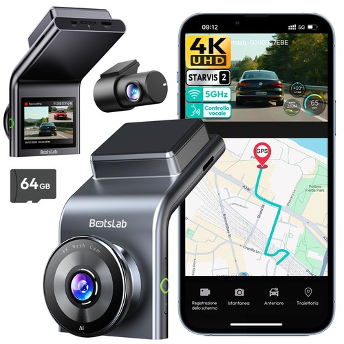Dash cam 1080pfronte - cam, retro