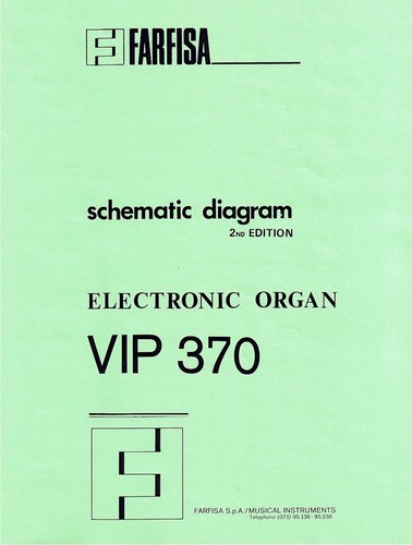 Farfisa vip 370 organ - farfisa,