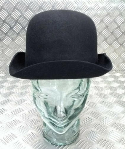 Cappello bowler nero - cappello,