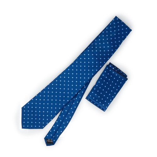 Set cravatta blu - cravatta,