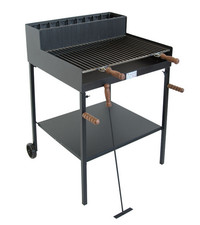 BARBECUE A CARBONE E LEGNA