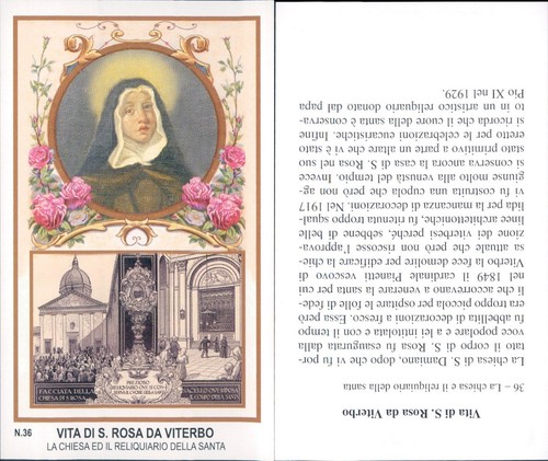 Raro santino vita santa - raro,