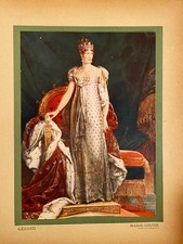 NAPOLEON CHROMOLITH0 1920 - MARIE LOUISE - GERARD