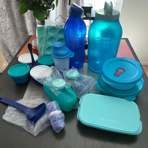Tupperware blue green - blue, &
