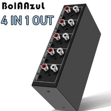 Stereo 3.5mm Aux L/R RCA Audio