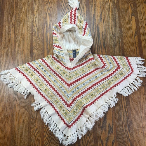 Poncho gap maglia con - poncho, 3t