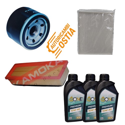 Kit tagliando 3lt - kit, olio