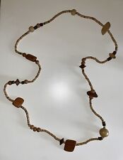 Collane Etniche In Legno (2 Pezzi Diversi)