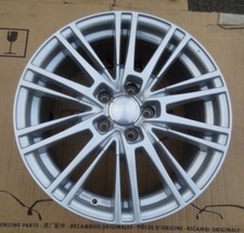 1 x Wheelworld WH18 7,5Jx17 5x112 ET35 ML66,5 mm argento corsa KBA49375 #13162