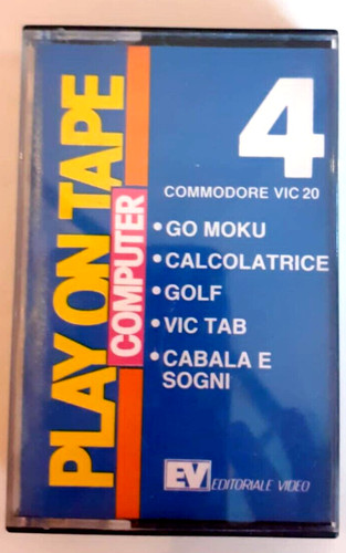 Play tape cassetta - play, 4