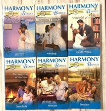 Lotto 6 libri HARMONY BIANCA