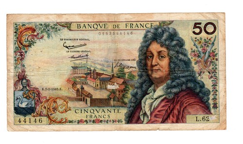 France billet francs - france,