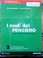 I NODI DEL PENSIERO VOL. 3 - NICOLA ABBAGNANO e GIOVANNI FORNERO - PARAVIA