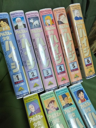 Heidi vhs volumes used - vhs,